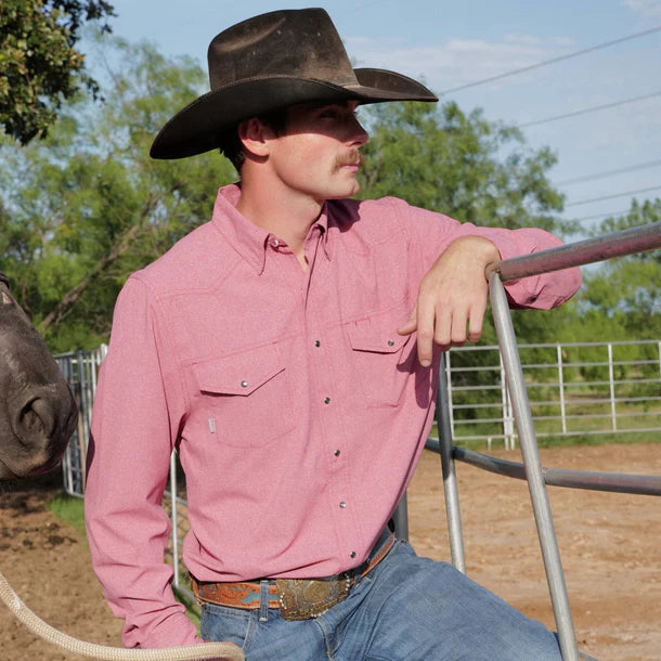 Pearl Snap Long Sleeve Shirt