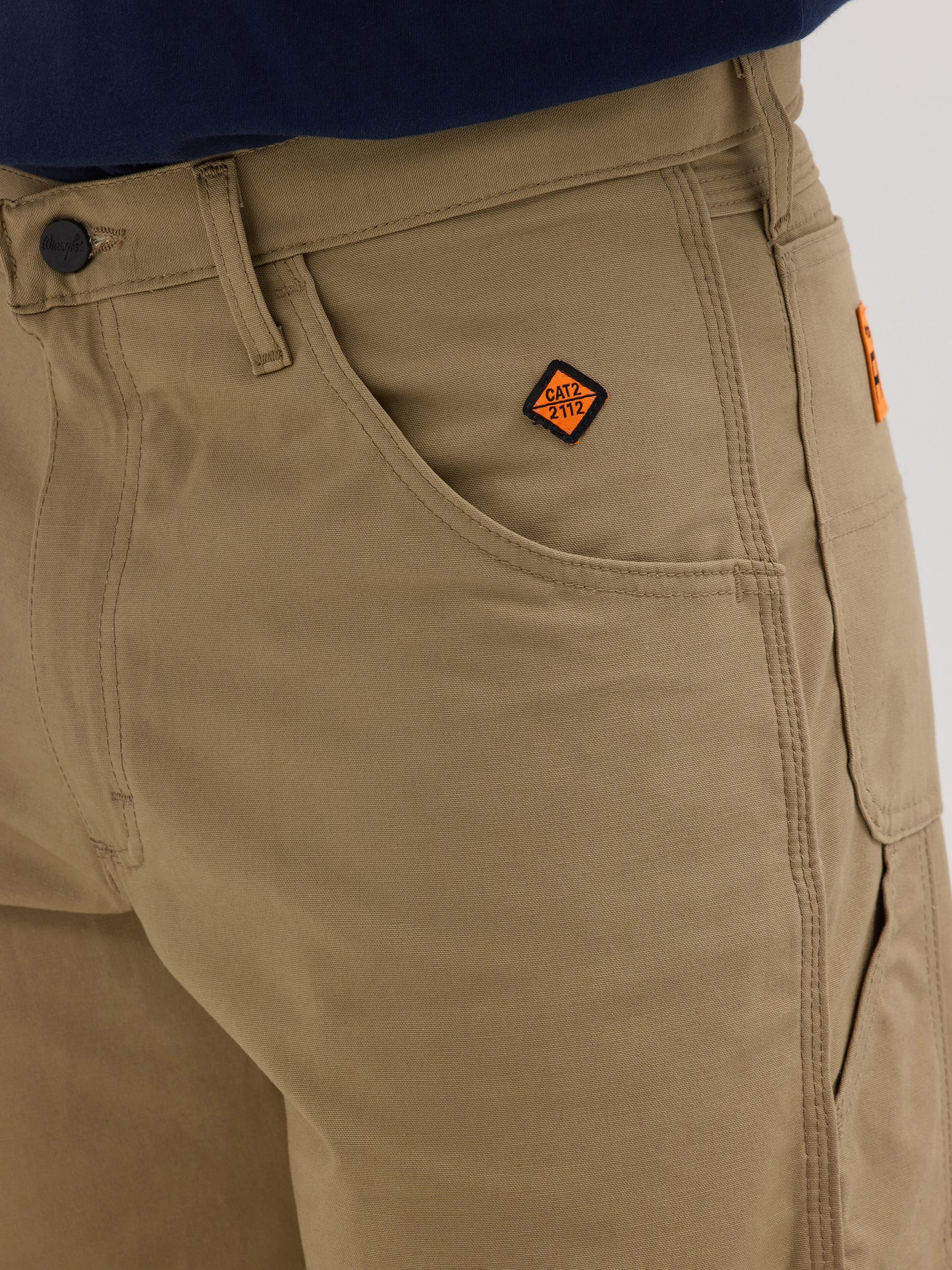 Wrangler® FR Flame Resistant Carpenter Jean - Khaki FR3W02K