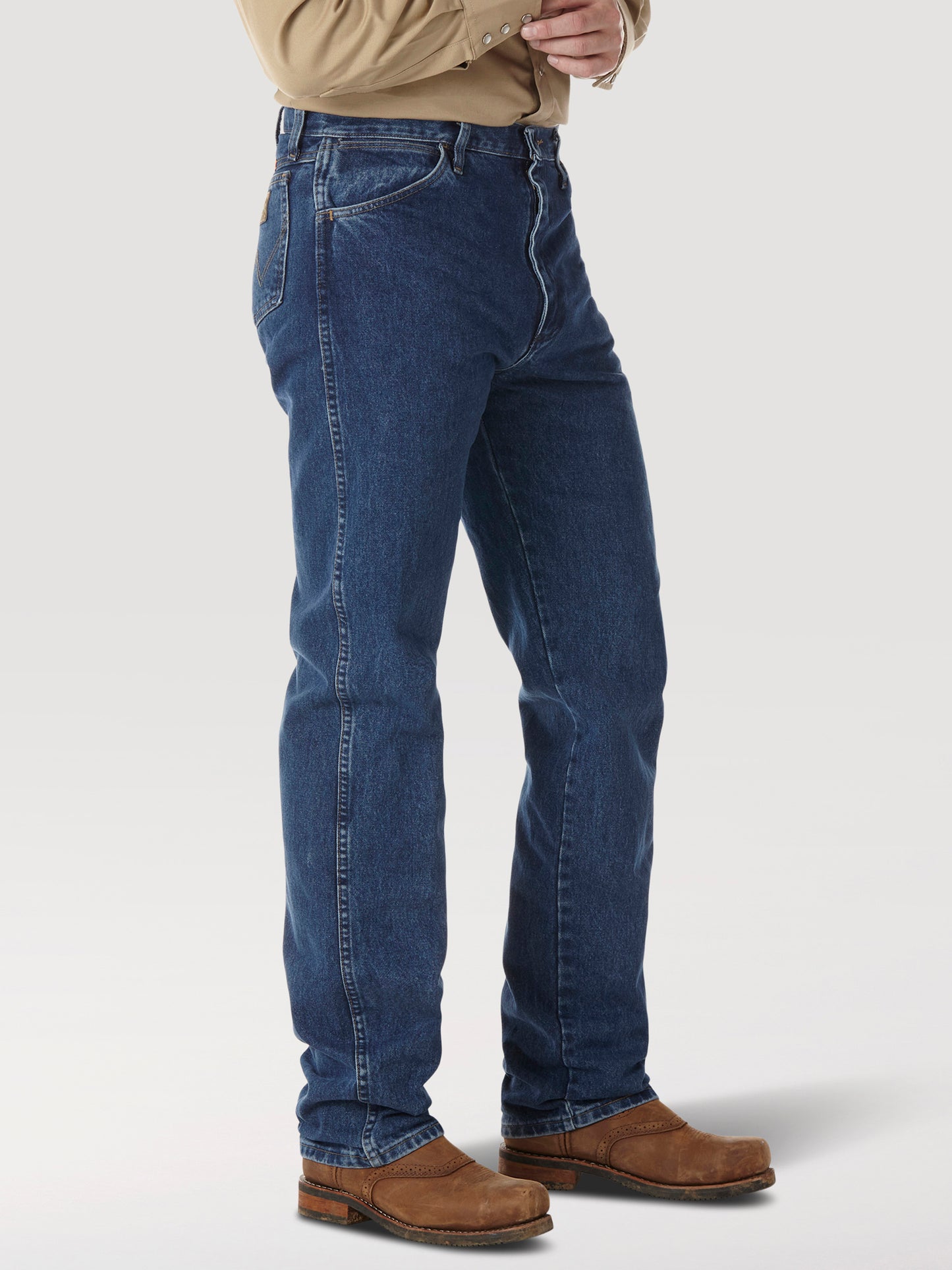 Wrangler® FR Flame Resistant Original Fit Jean - Stonewash FR13MMS