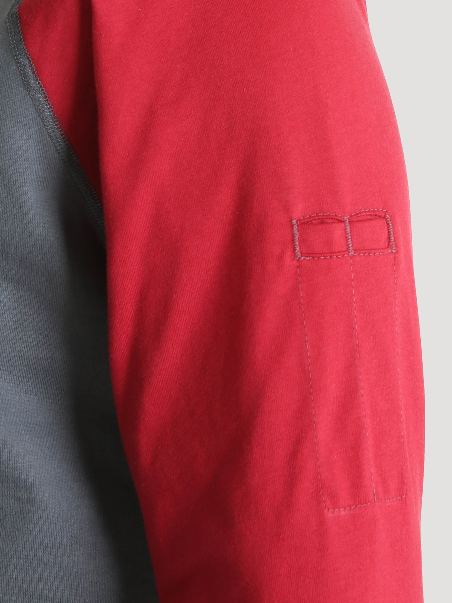 Wrangler® FR Flame Resistant Knit Baseball Henley - Red FR161RD