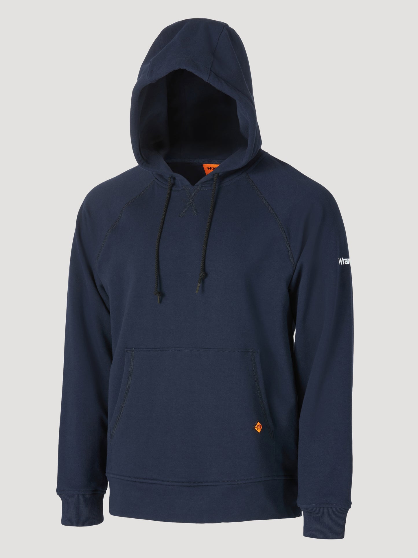 Wrangler® FR Flame Resistant 1/4 Zip Pullover Hoodie - Navy FR171NV