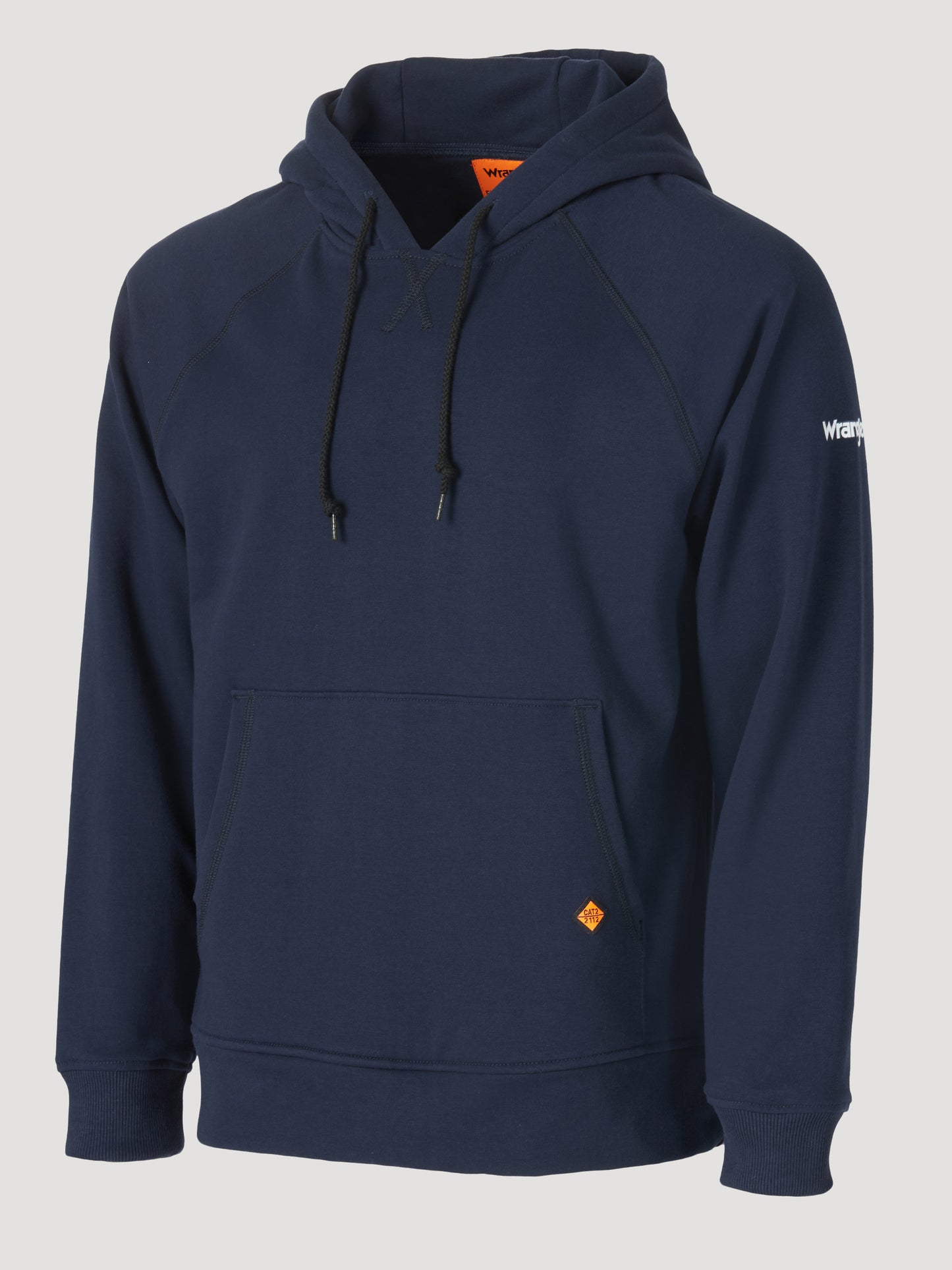Wrangler® FR Flame Resistant 1/4 Zip Pullover Hoodie - Navy FR171NV