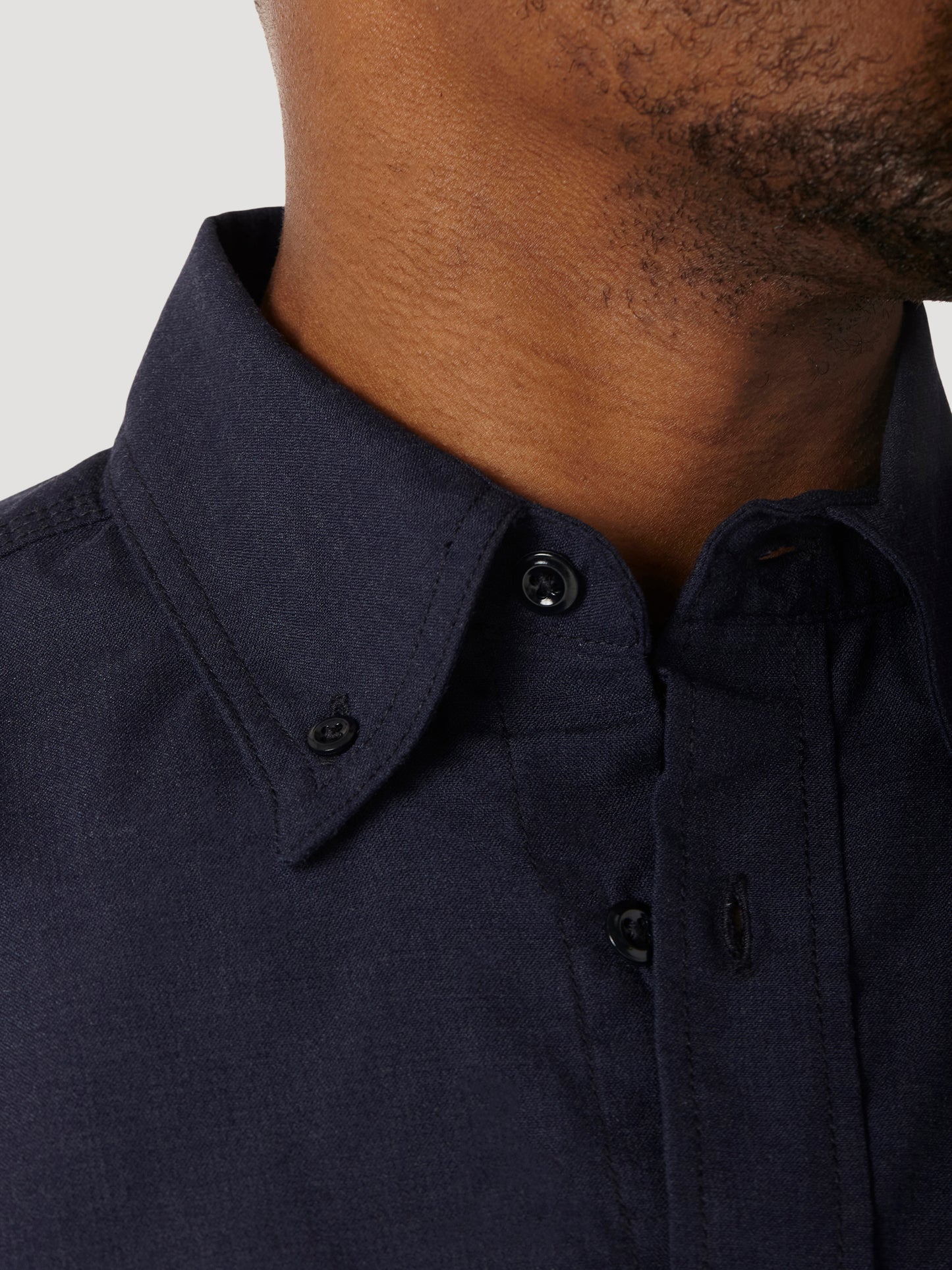 Wrangler® FR Flame Resistant Twill Workshirt - Navy FR3W01N