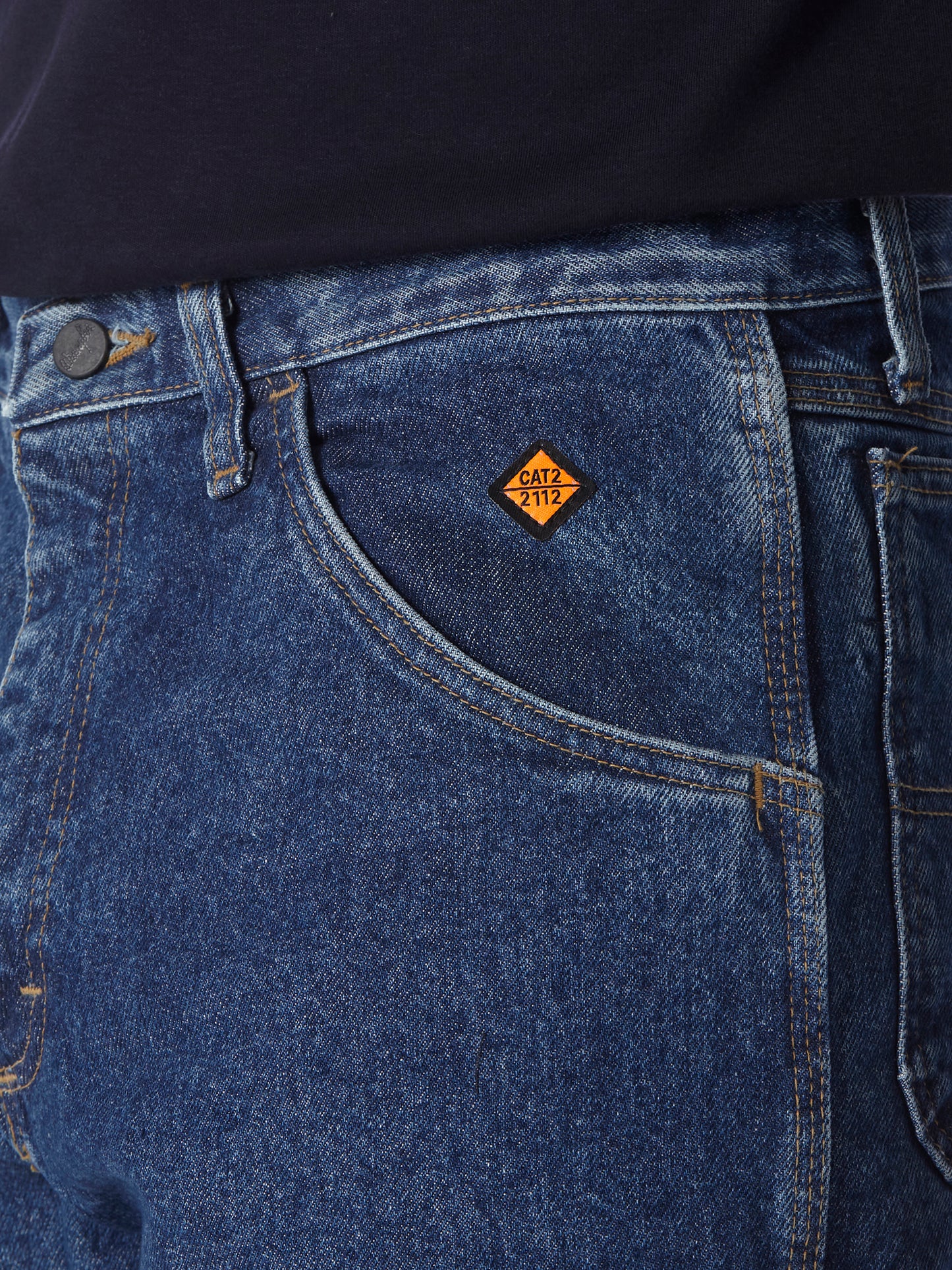 Wrangler® FR Flame Resistant Carpenter Jean - Stonewash FR3W020
