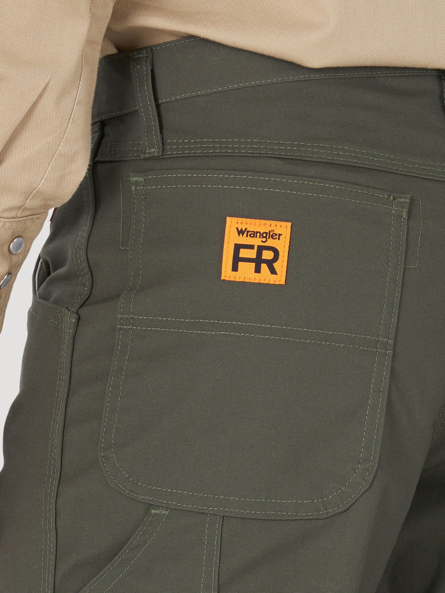 Wrangler® FR Flame Resistant Carpenter Jean - Relaxed Fit - Loden FR3WACG