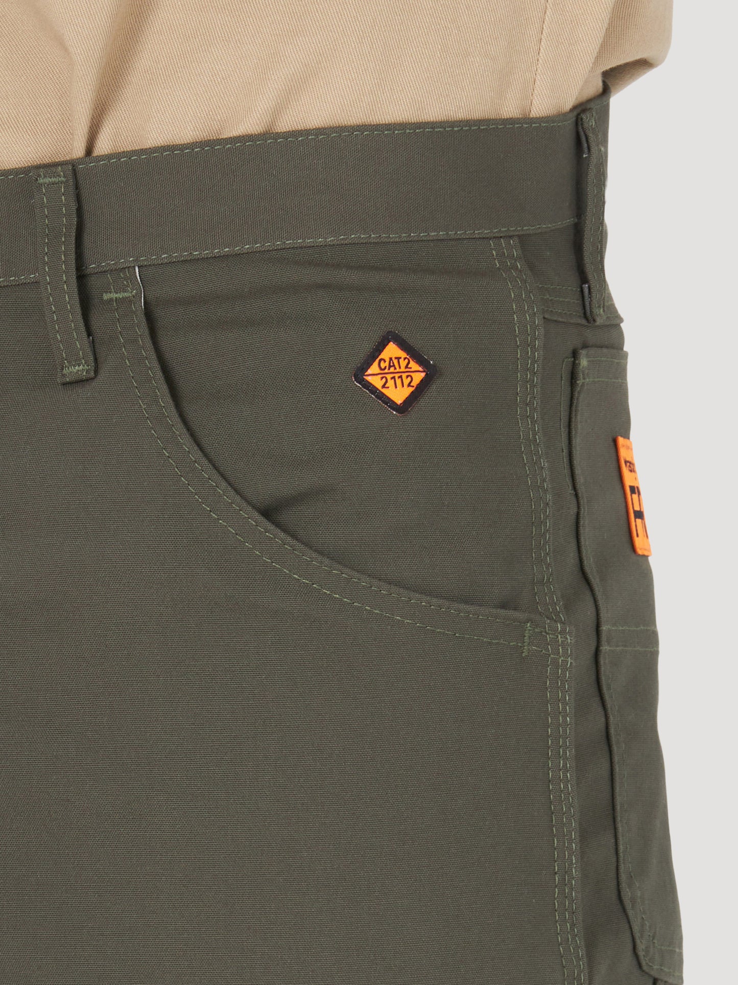 Wrangler® FR Flame Resistant Carpenter Jean - Relaxed Fit - Loden FR3WACG