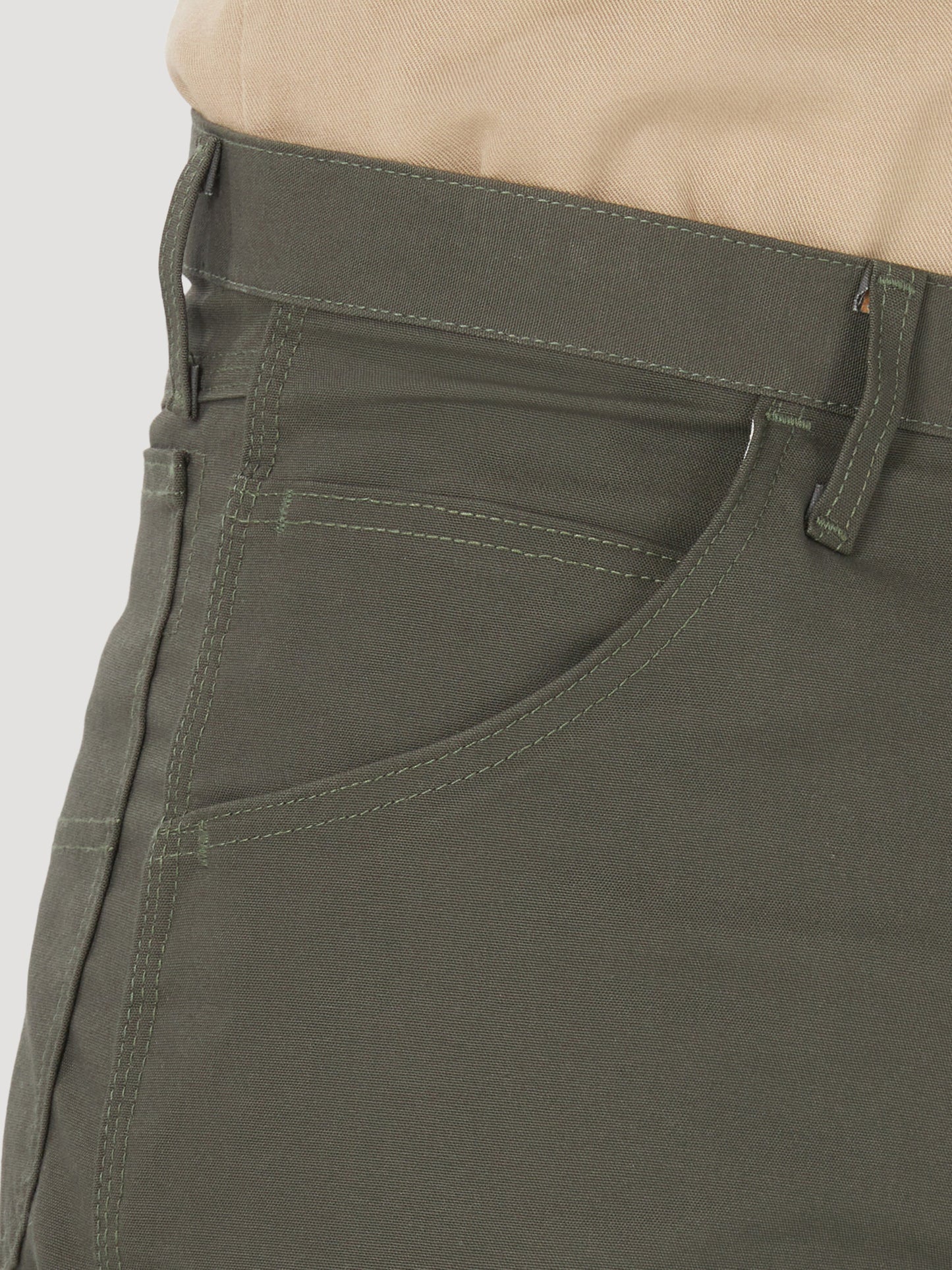 Wrangler® FR Flame Resistant Carpenter Jean - Relaxed Fit - Loden FR3WACG