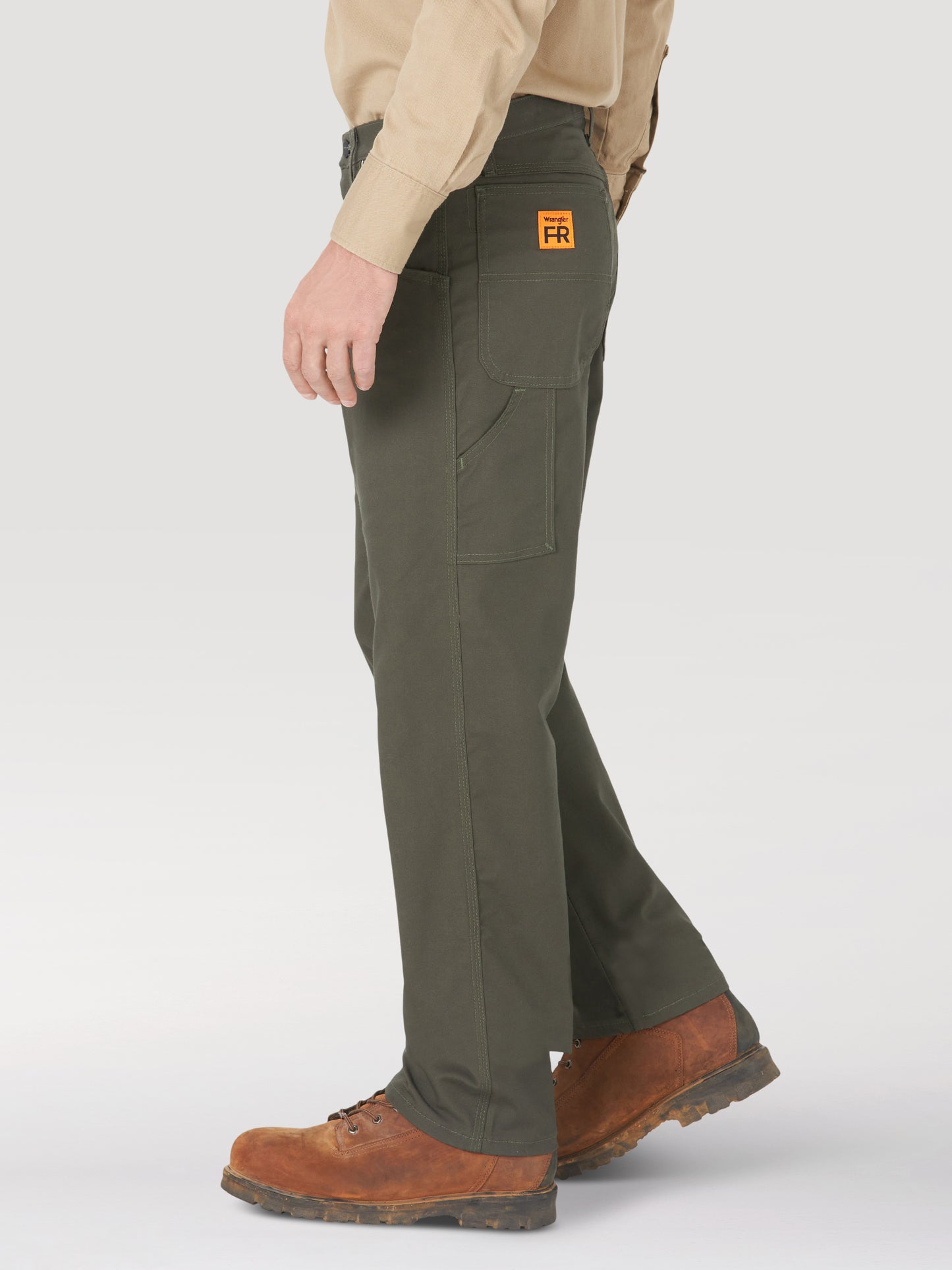 Wrangler® FR Flame Resistant Carpenter Jean - Relaxed Fit - Loden FR3WACG