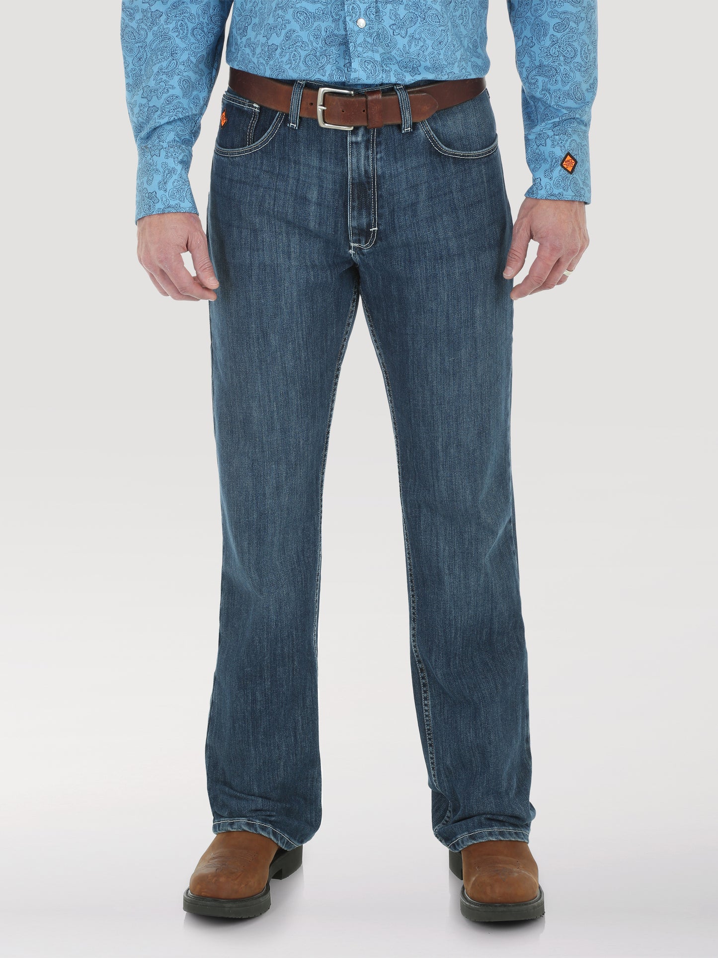 Wrangler® FR 20X® Vintage Boot Jean - Midstone FR42MWM -