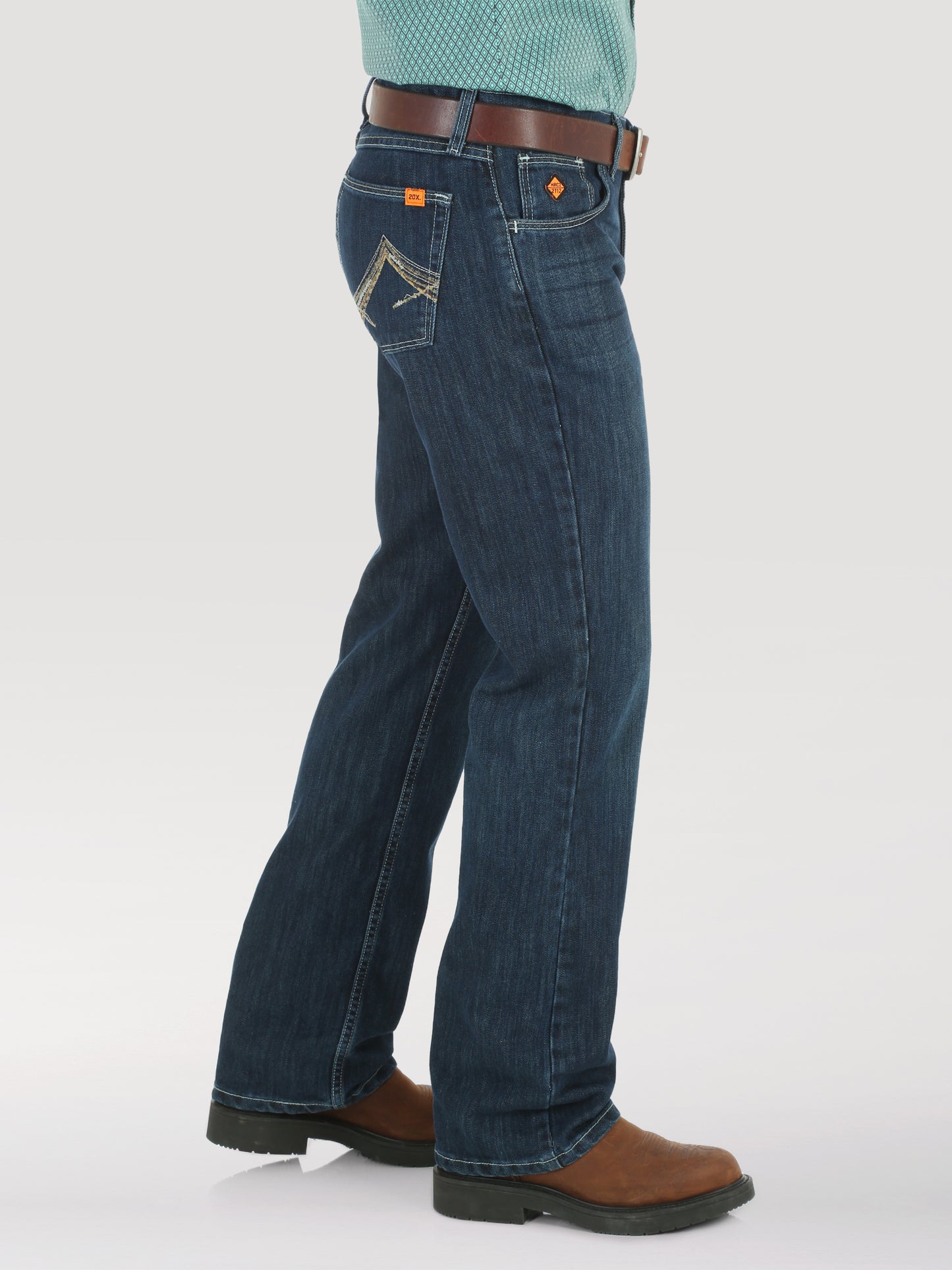 Wrangler® FR 20X® Vintage Boot Jean - Rinse Wash FR42MWR