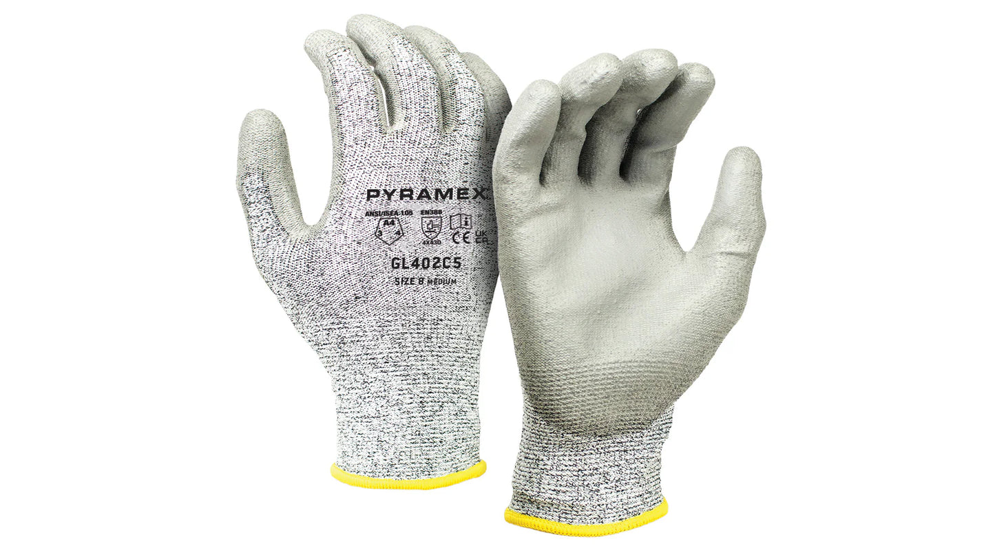 Pyramex GL402C5 - Polyurethane A4 Cut Gloves