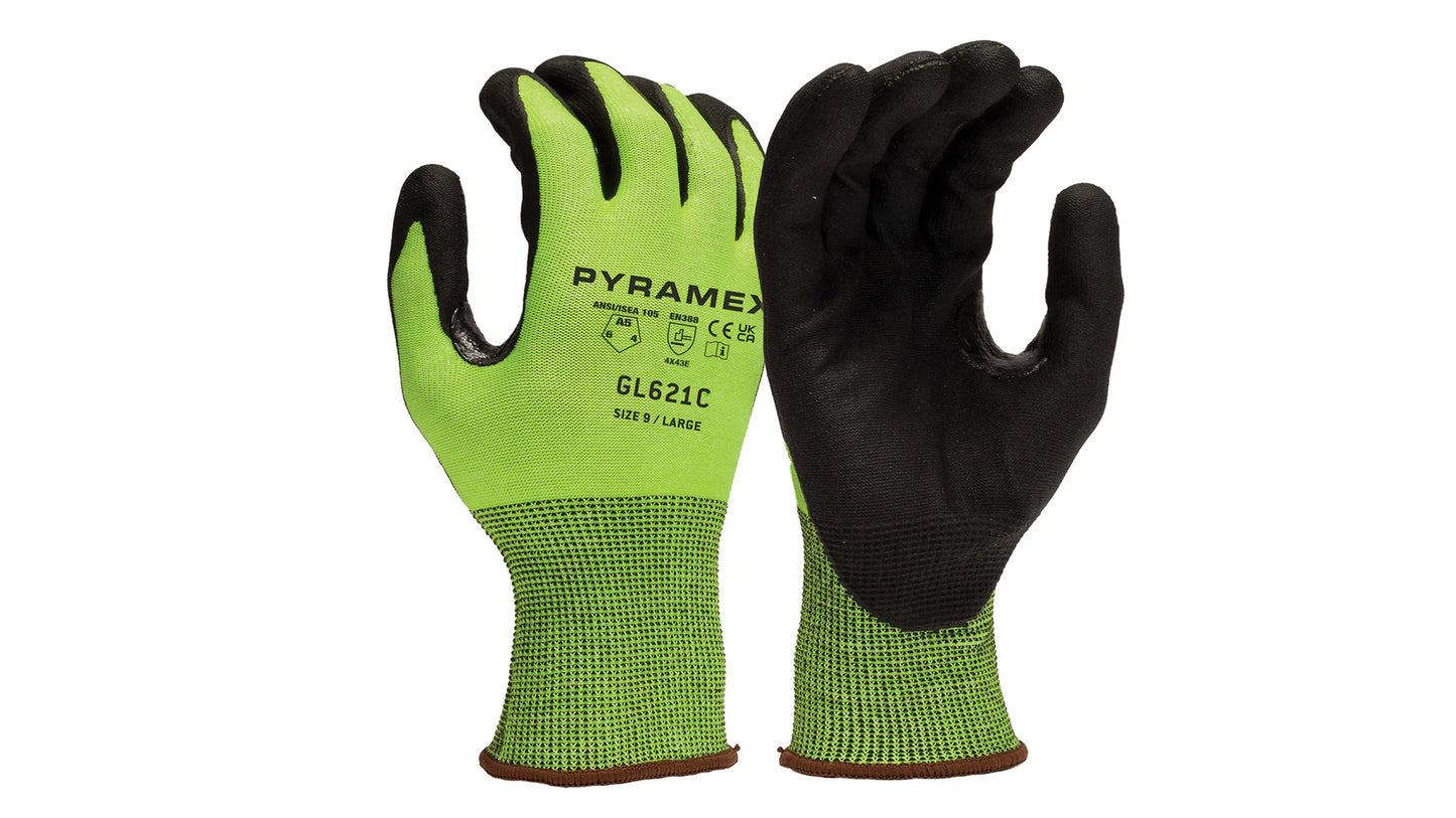 Pyramex GL621C - Micro-Foam Nitrile A5 Cut