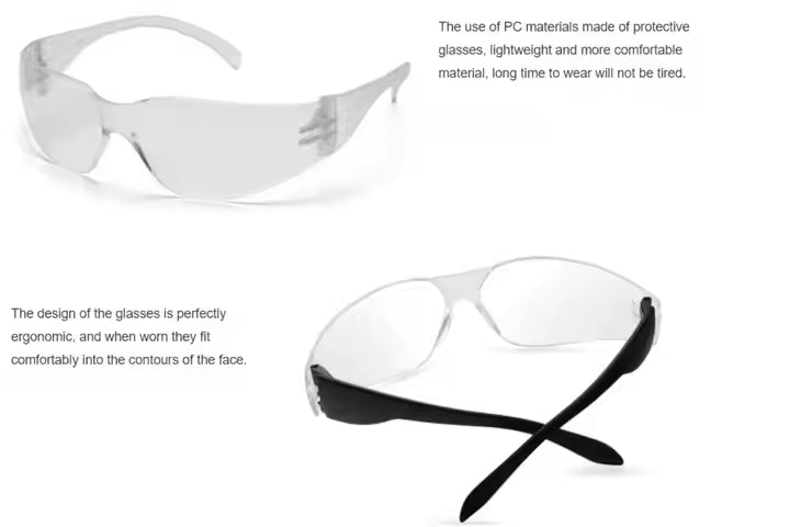 Safety Glasses Clear