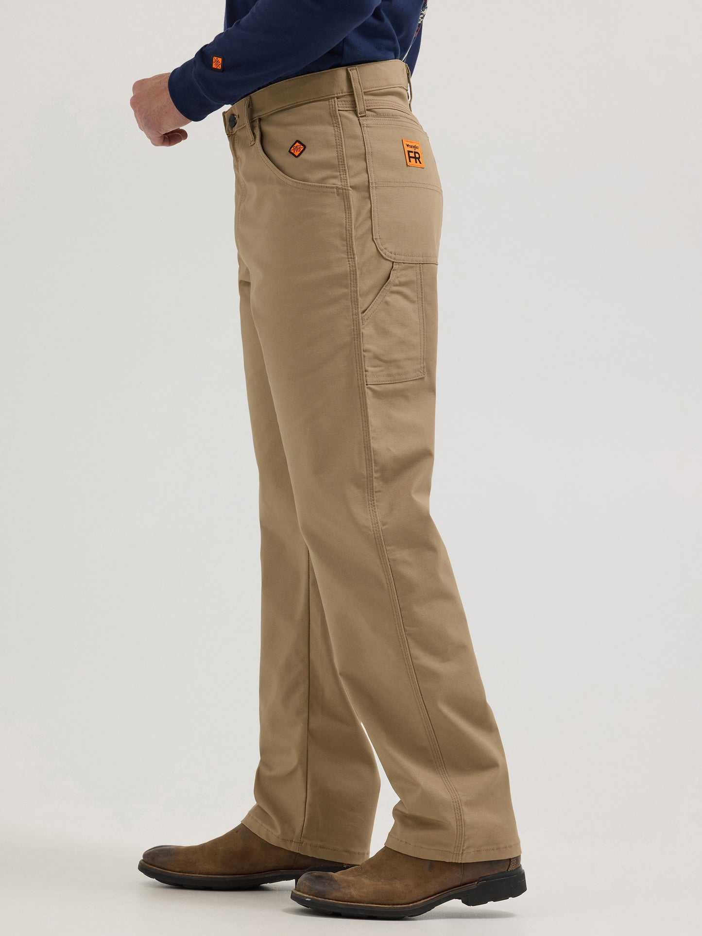 Wrangler® FR Flame Resistant Carpenter Jean - Khaki FR3W02K