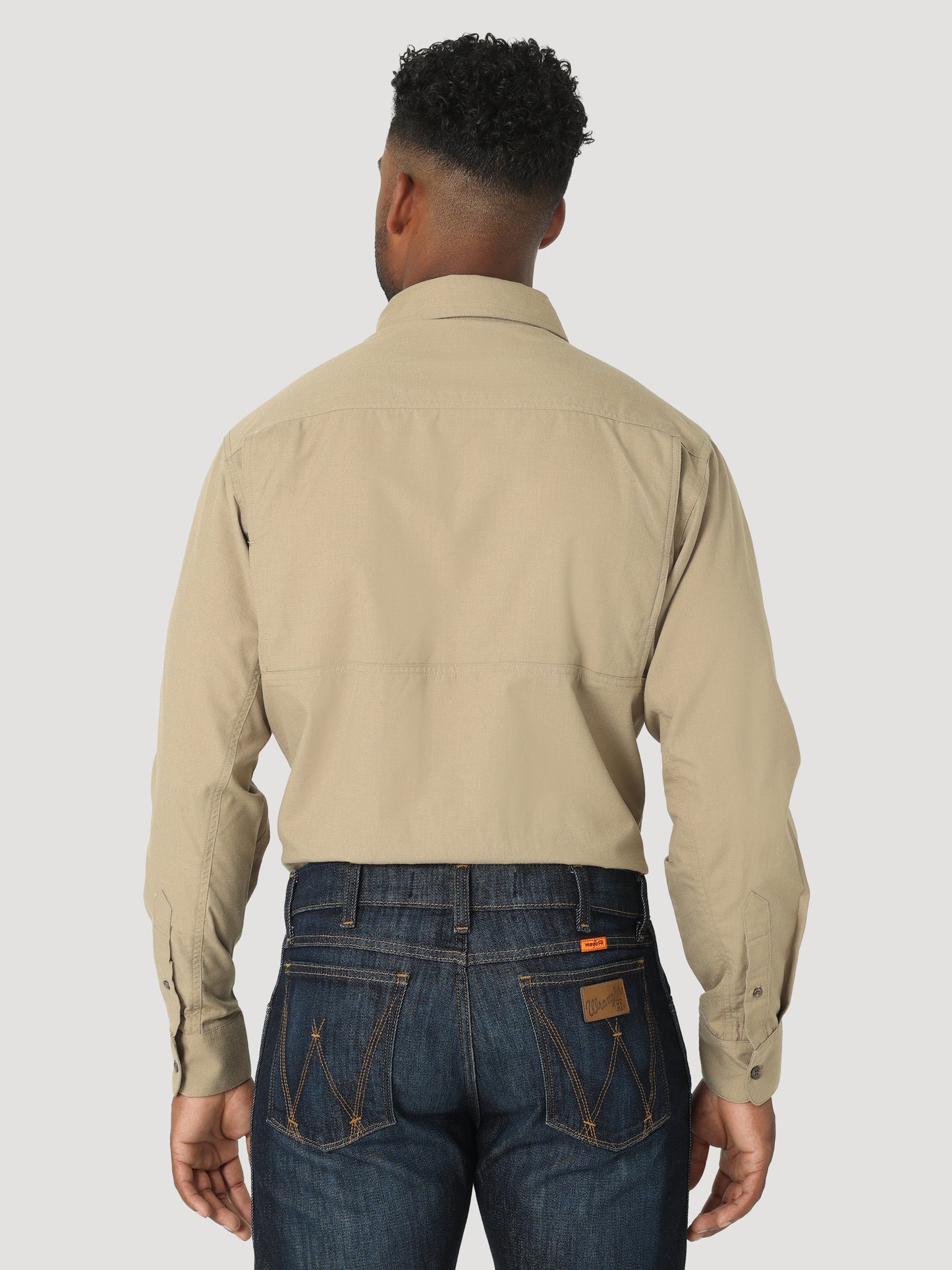 Wrangler® FR Vented Work Shirt - Khaki 112319239