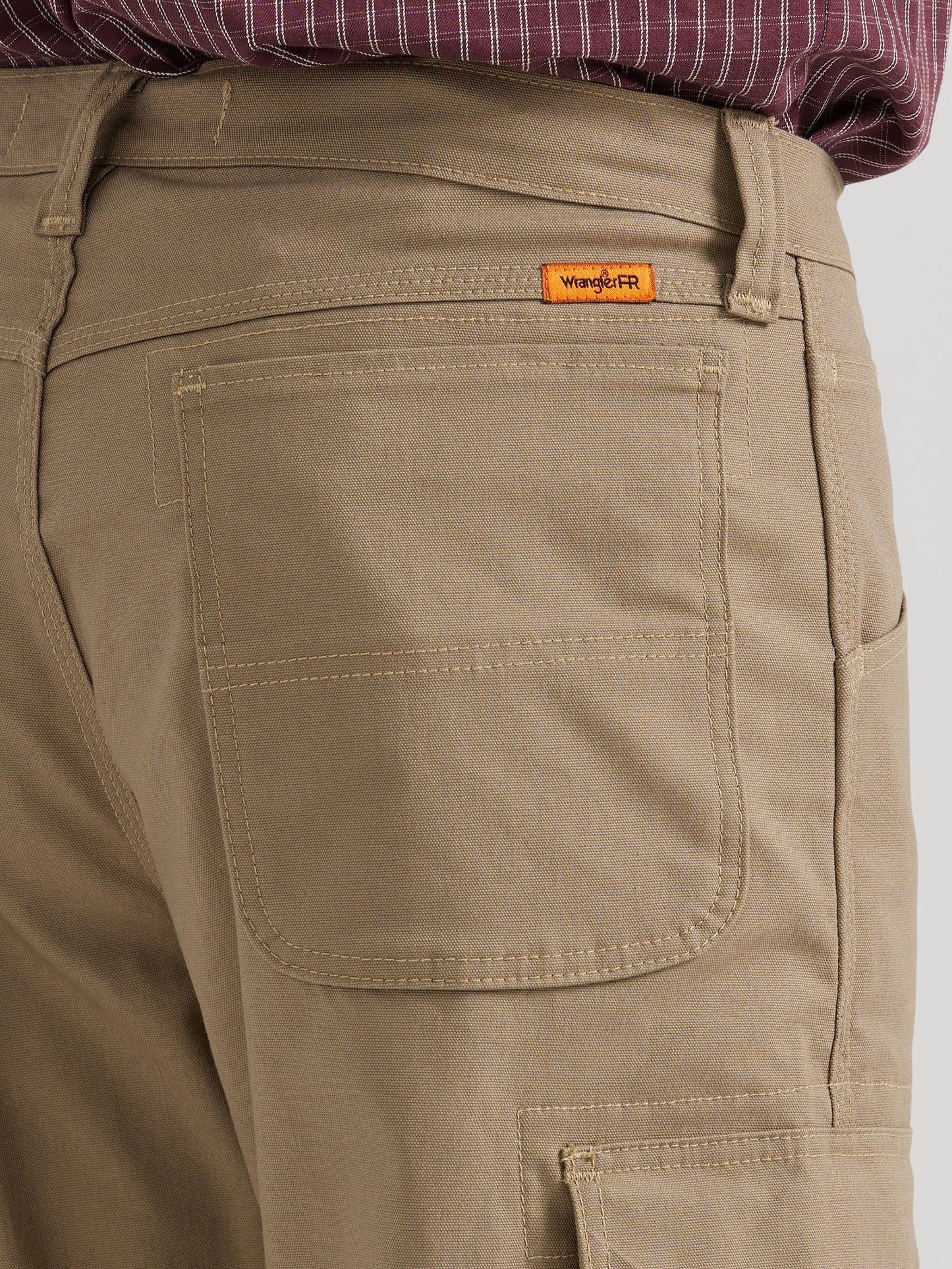 Wrangler® FR Flame Resistant Ranger Pant - Relaxed Fit - Khaki 112343590