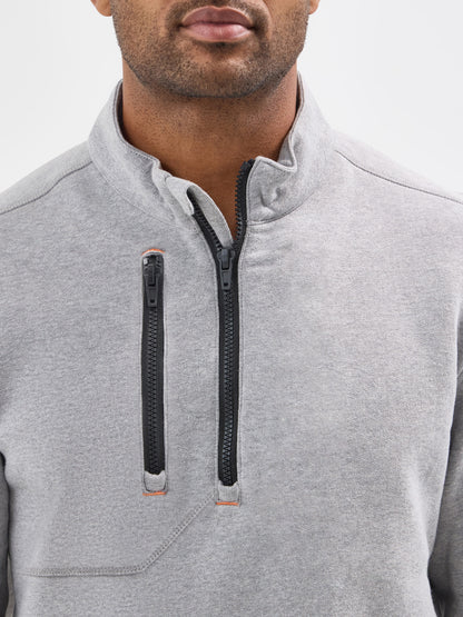 Wrangler® FR 1/4 Zip Pullover - Grey Heather 112350882