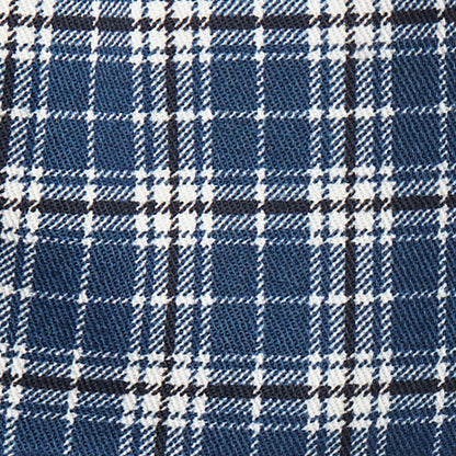 Wrangler® FR Flame Resistant Long Sleeve Work Shirt - Navy Plaid FR122BW