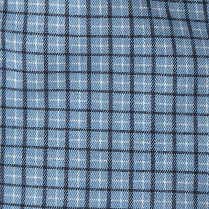 Wrangler® FR Flame Resistant Long Sleeve Work Shirt - Blue Plaid FR123BL