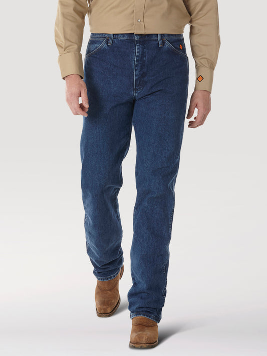 Wrangler® FR Flame Resistant Original Fit Jean - Stonewash FR13MMS