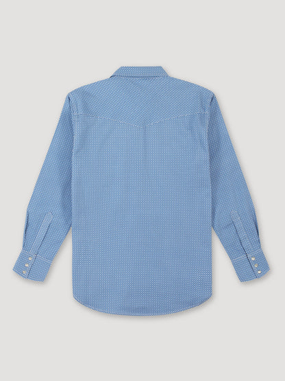 Wrangler® FR Flame Resistant Long Sleeve Work Shirt - Blue FR155BL