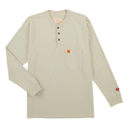 Wrangler® FR IL Henley - Sand FR161SD