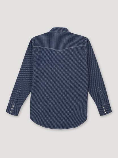 Wrangler® FR Flame Resistant 20X Snap Shirt - Navy FR168NV