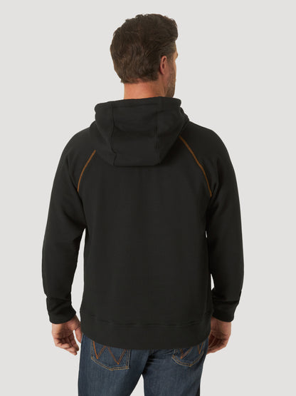 Flame Resistant Hooded Sweatshirt - Black FR171BK
