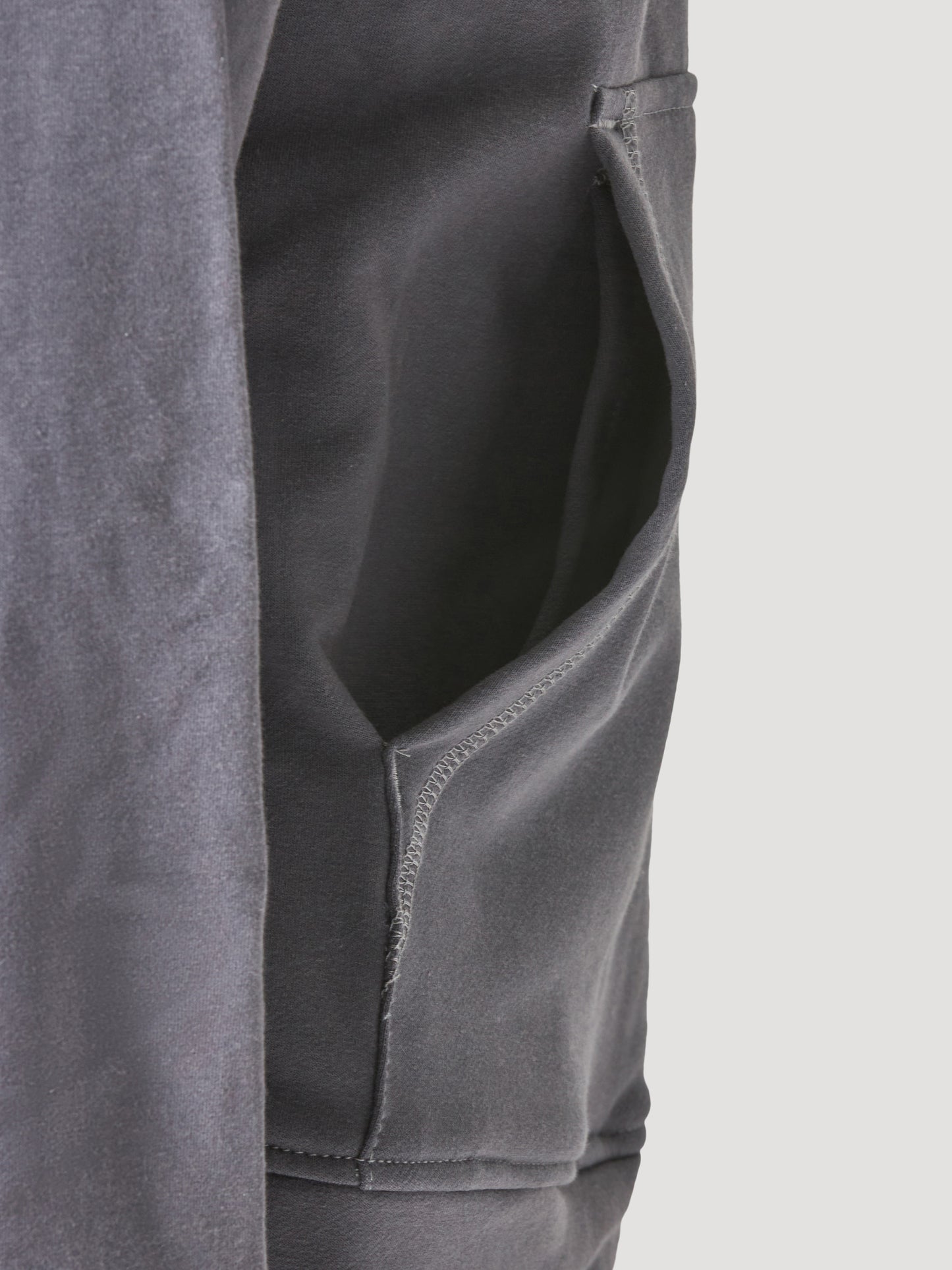 Wrangler® FR Flame Resistant 1/4 Zip Pullover Hoodie - Charcoal FR171CH
