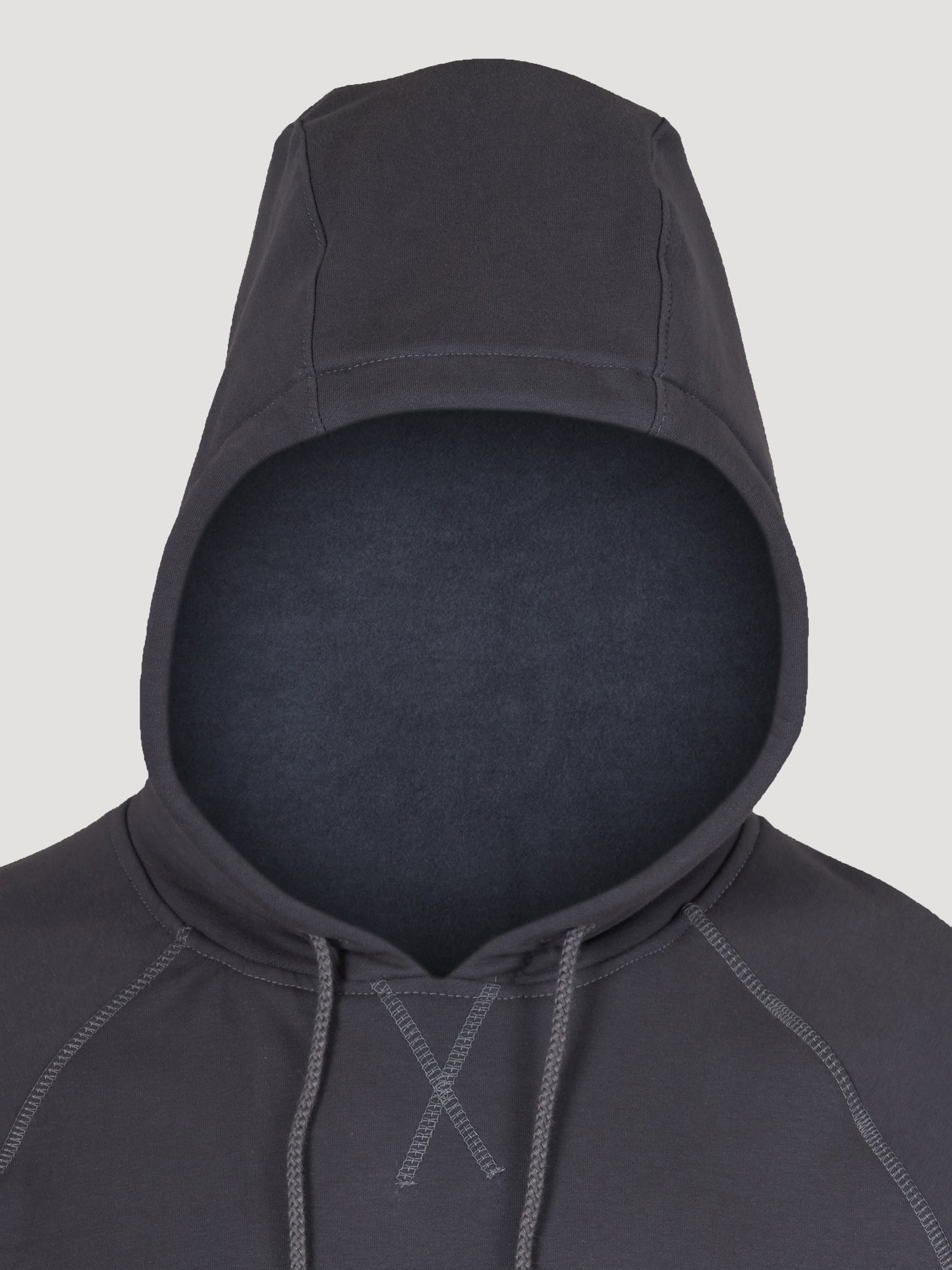 Wrangler® FR Flame Resistant 1/4 Zip Pullover Hoodie - Charcoal FR171CH