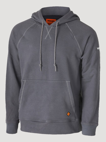 Wrangler® FR Flame Resistant 1/4 Zip Pullover Hoodie - Charcoal FR171CH