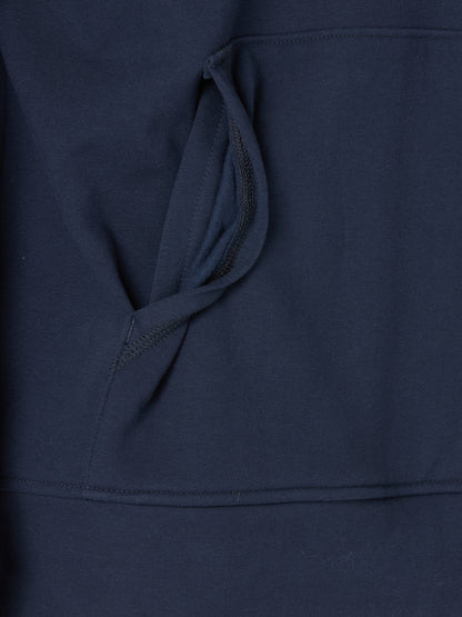 Wrangler® FR Flame Resistant 1/4 Zip Pullover Hoodie - Navy FR171NV