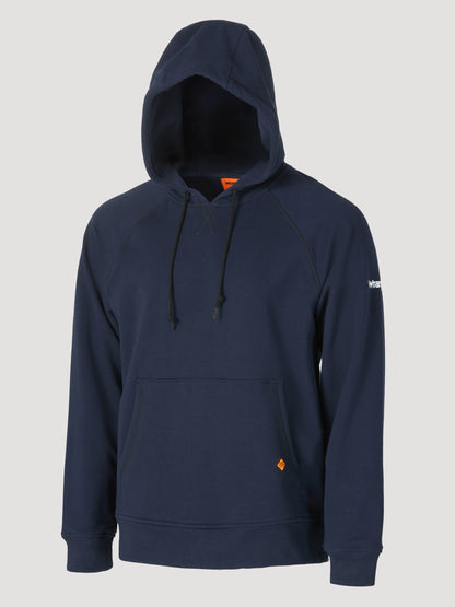Wrangler® FR Flame Resistant 1/4 Zip Pullover Hoodie - Navy FR171NV
