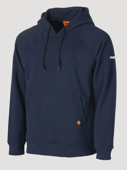 Wrangler® FR Flame Resistant 1/4 Zip Pullover Hoodie - Navy FR171NV