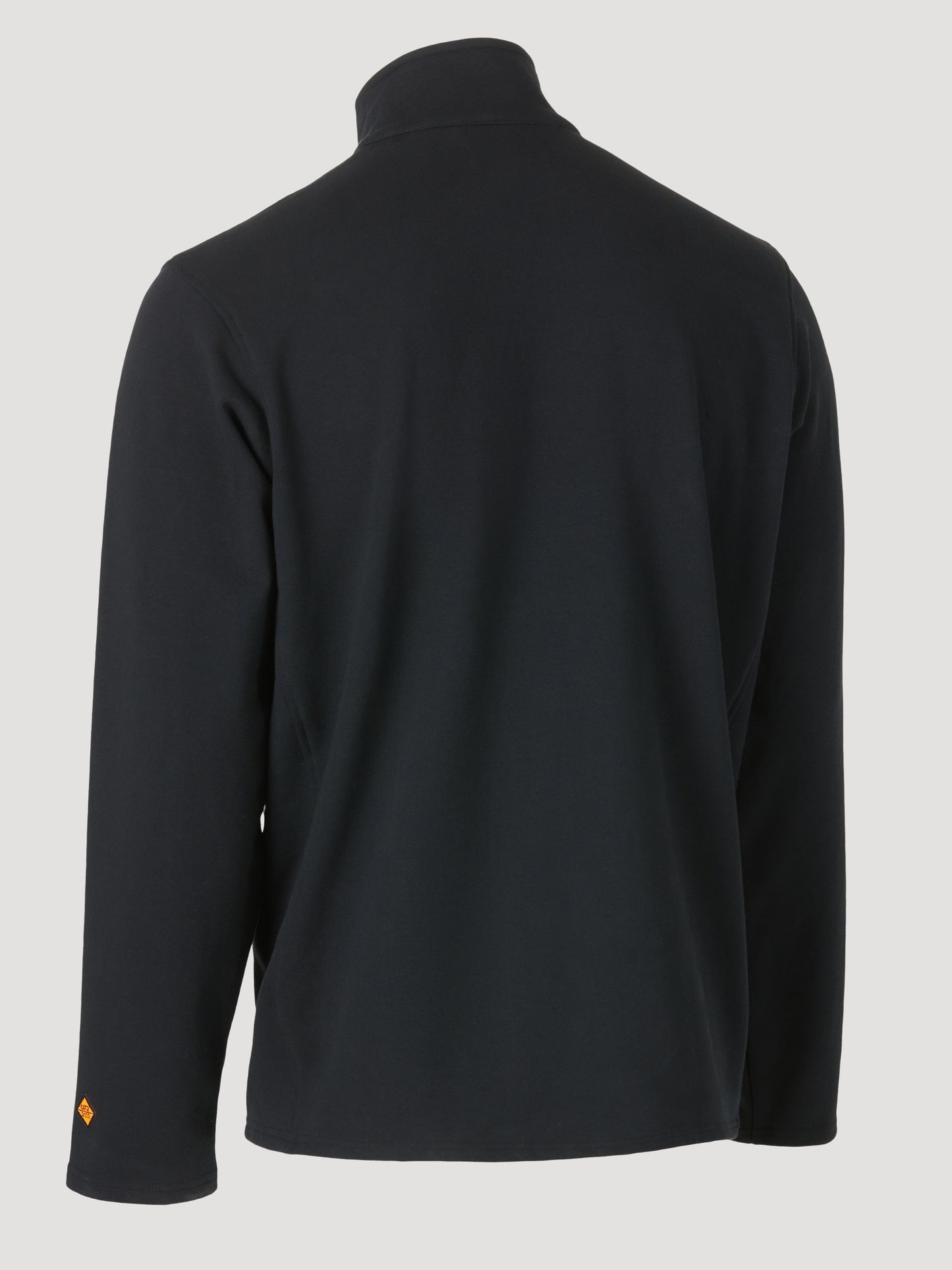 Wrangler® FR Flame Resistant 1/4 Zip Pullover Hoodie - Black FR192BK