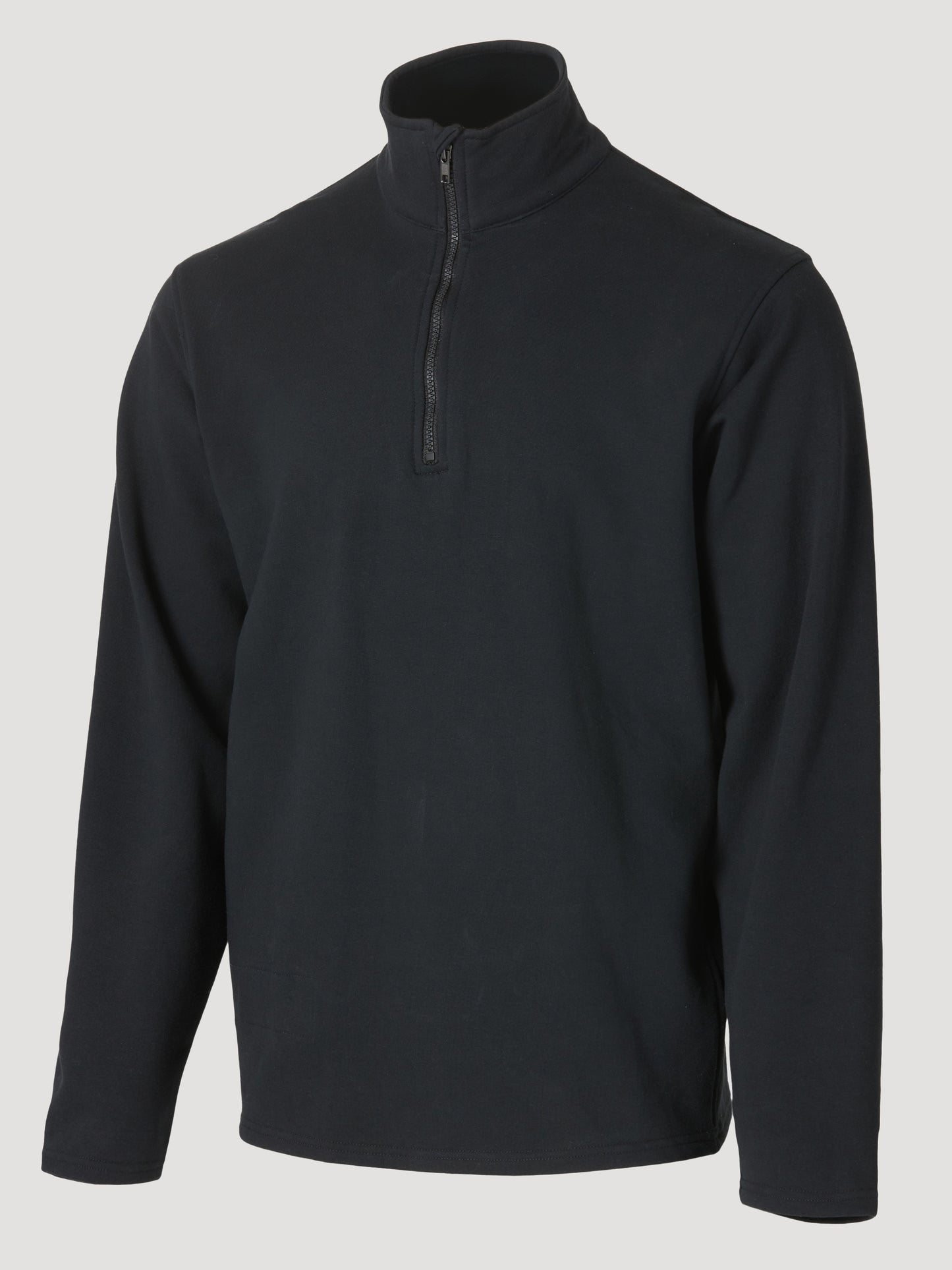 Wrangler® FR Flame Resistant 1/4 Zip Pullover Hoodie - Black FR192BK