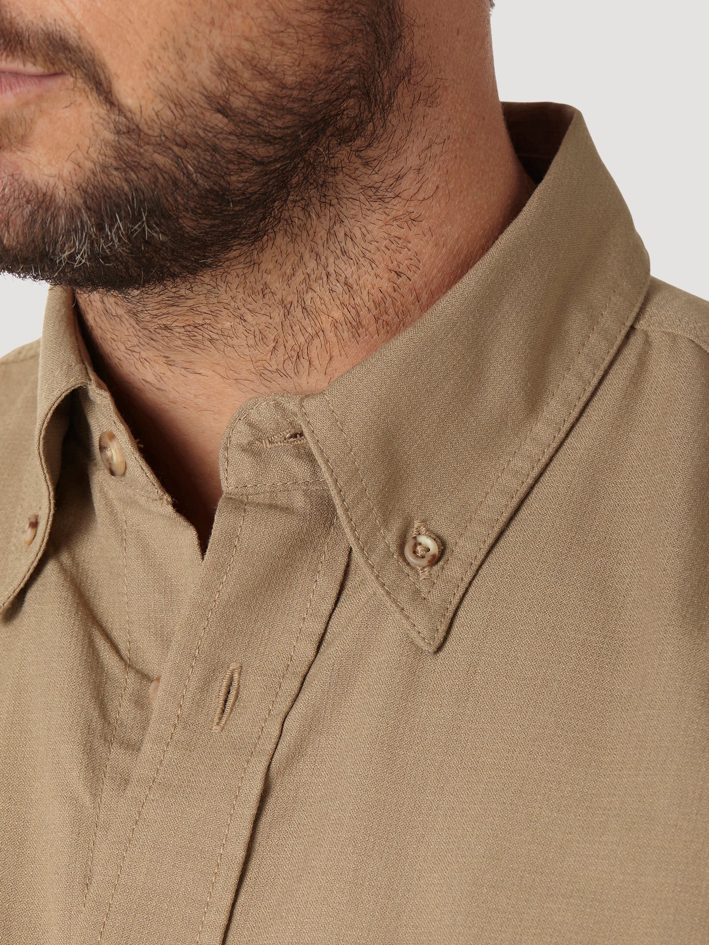 Wrangler® FR Flame Resistant Twill Workshirt - Khaki FR3W01K