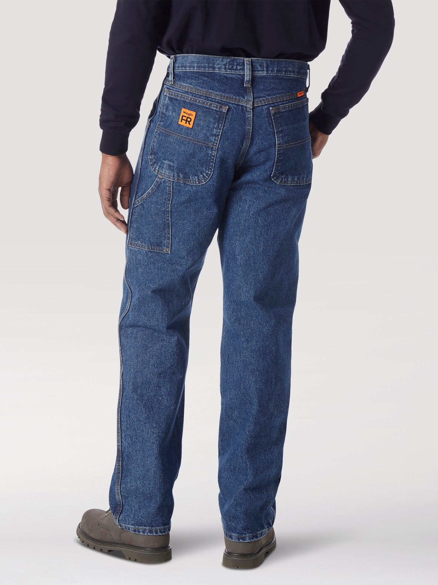Wrangler® FR Flame Resistant Carpenter Jean - Stonewash FR3W020