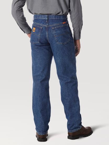 Wrangler® FR Flame Resistant Relaxed Fit Jean - Stonewash FR3W050