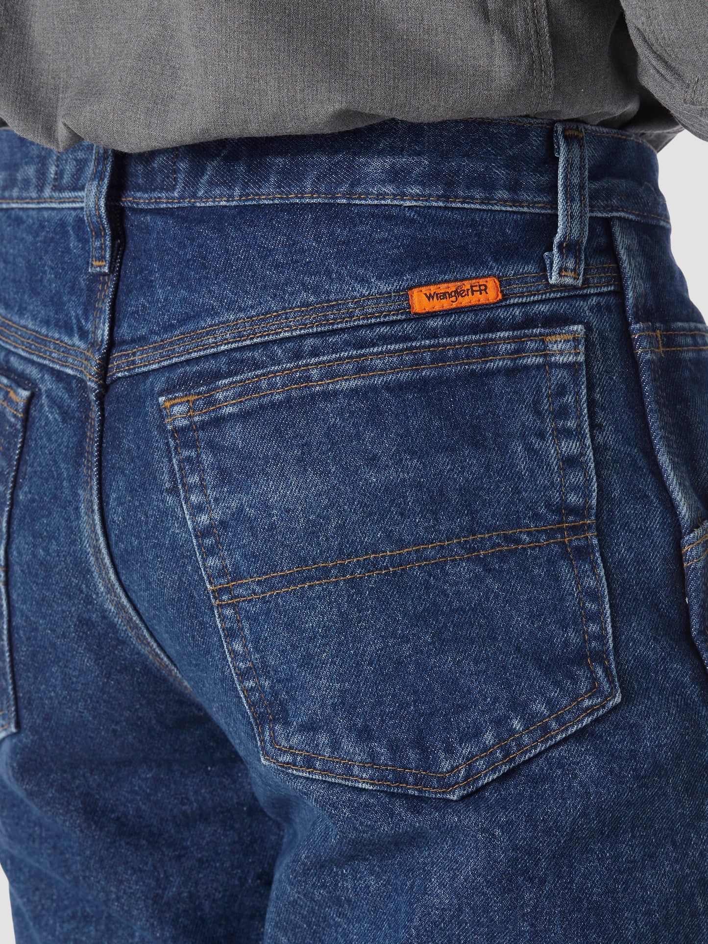 Wrangler® FR Flame Resistant Relaxed Fit Jean - Stonewash FR3W050