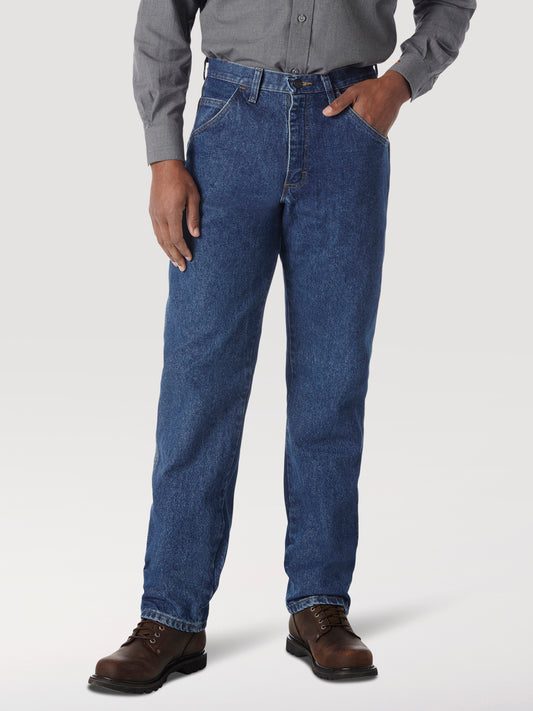 Wrangler® FR Flame Resistant Relaxed Fit Jean - Stonewash FR3W050