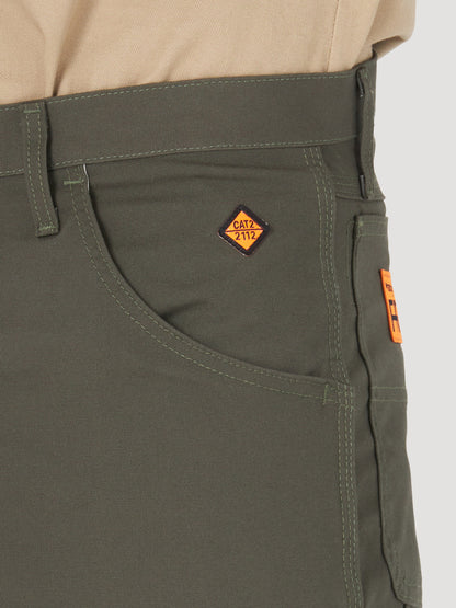 Wrangler® FR Flame Resistant Carpenter Jean - Relaxed Fit - Loden FR3WACG