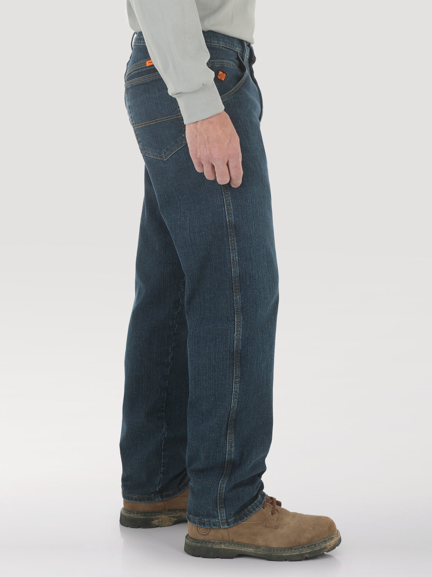 Wrangler® FR Advanced Comfort Relaxed Fit Jean - Midstone FRAC50M