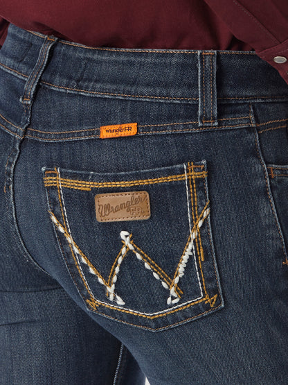 Womens Wrangler® FR Flame Resistant Retro Mae Boot Cut Jean - Denim FRAC9BF