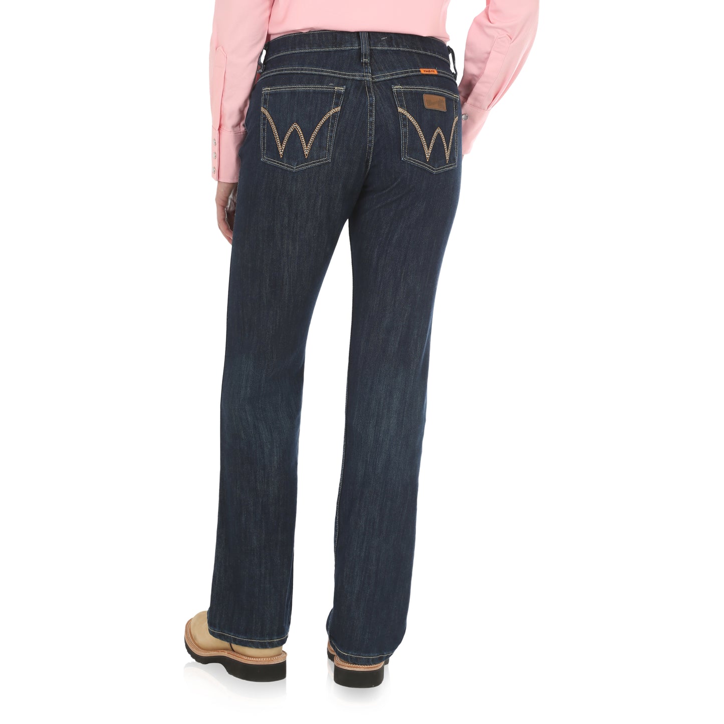 Womens Wrangler® FR Flame Resistant Western Jean - Rinse Wash FRW10RN