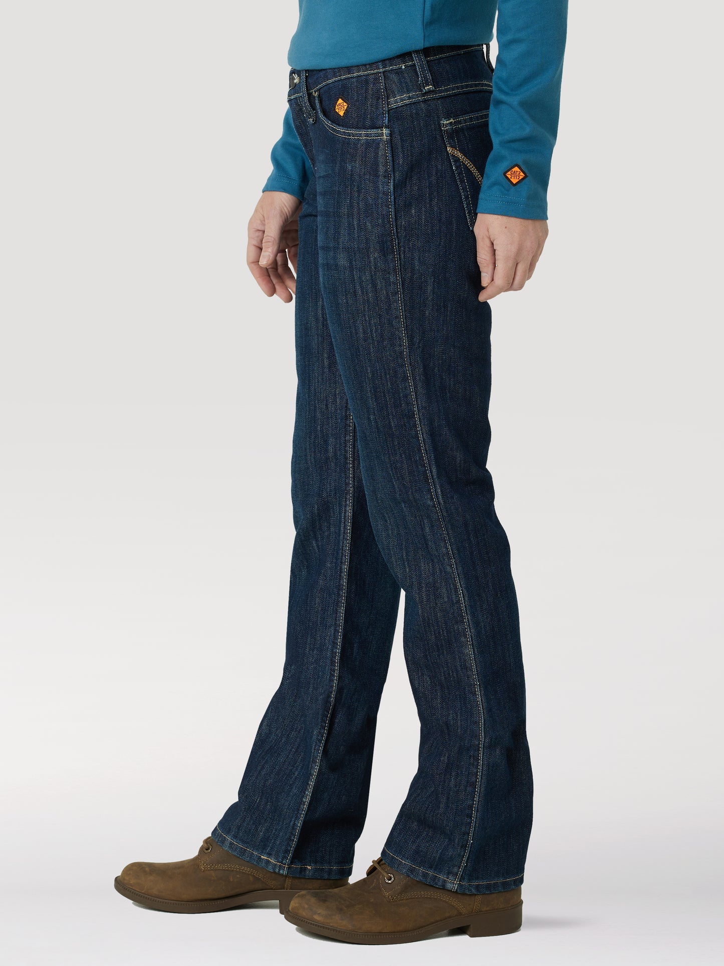 Womens Wrangler® FR Flame Resistant Western Jean - Rinse Wash FRW10RN