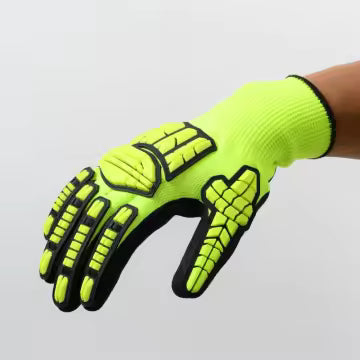Anti-Vibration Cut Resistant Safety Impact Glove.